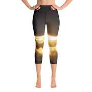 Cross Mountain Yoga Capri Leggings - 57 Peaks